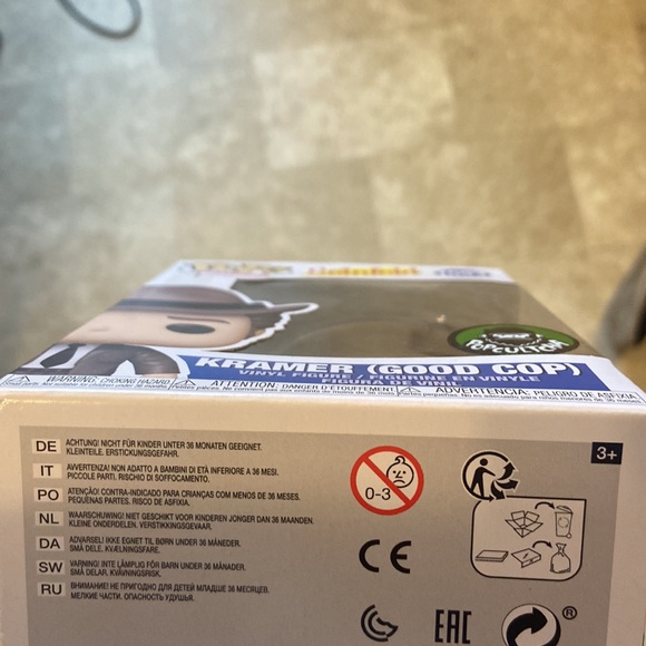 SeinFeld Kramer (Good Cop) Funko PoP! Hard to find Sticker Exclusive - Picture 5 of 6